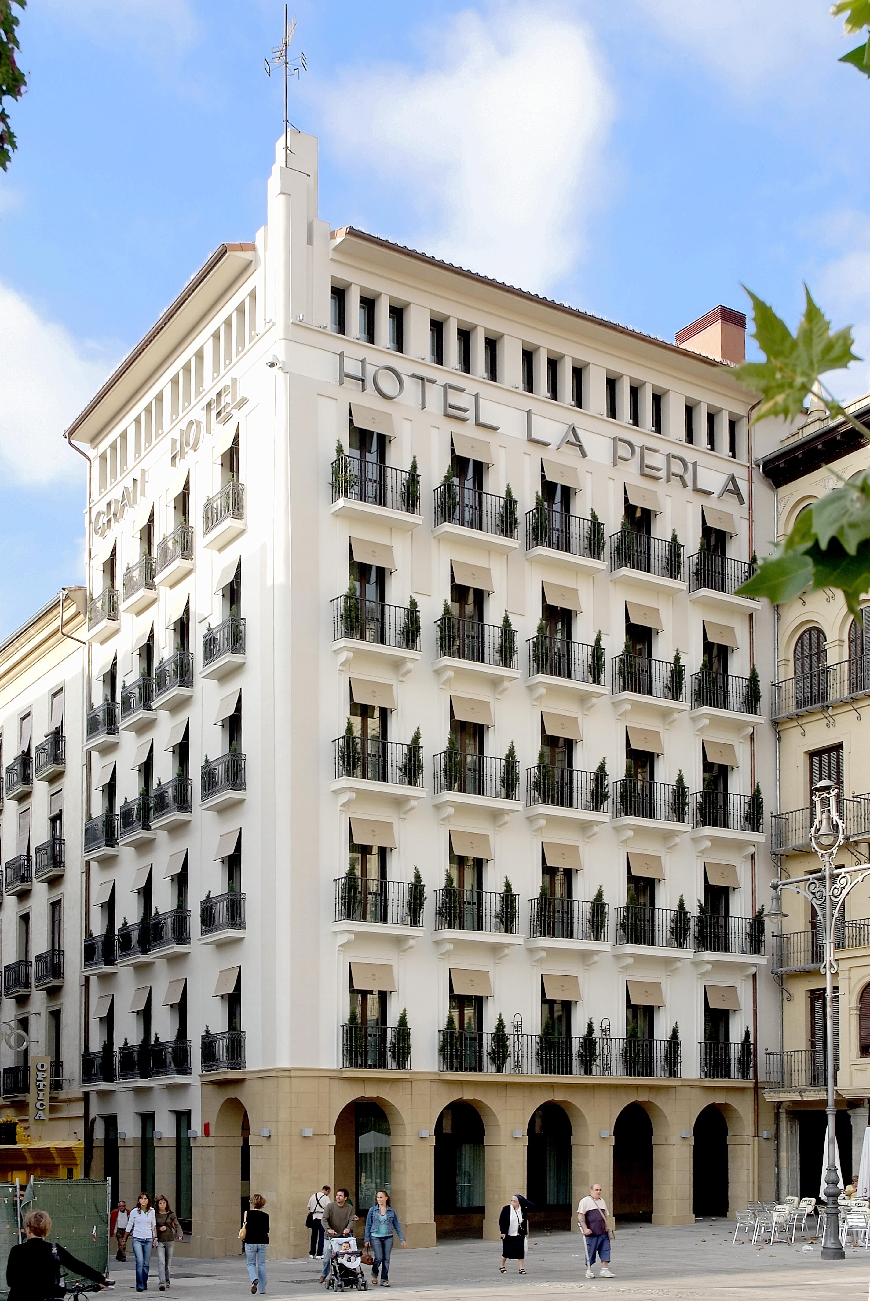 Gran Hotel La Perla Pamplona Exterior foto